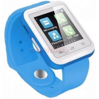 Ceas inteligent Smartwatch iUni U900i Plus 31245-2, Bluetooth, LCD Capacitive touchscreen 1.44inch (Albastru)