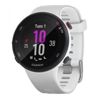 Ceas smartwatch Garmin Forerunner 45S, White Ceas smartwatch Garmin Forerunner 45S, White
