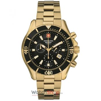 Ceas Swiss Alpine Military 7040.9117 Cronograf de firma original