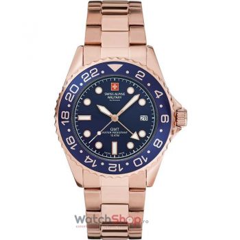 Ceas Swiss&nbsp;Alpine&nbsp;Military BY GROVANA 7052.1165 GMT Diver