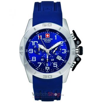 Ceas Swiss Alpine Military 7063.9835 Cronograf de firma original