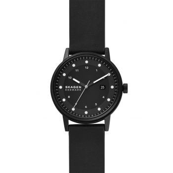 Skagen Ceas bărbați, culoarea negru de firma original