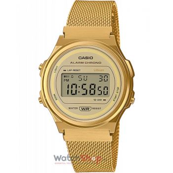 Ceas Casio VINTAGE A171WEMG-9A de firma original