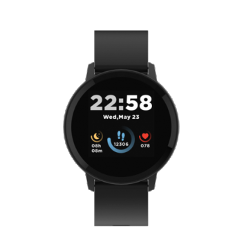 Ceas inteligent Smartwatch Canyon Lollypop SW-63, IPS full touchscreen 1.3inch (Negru)