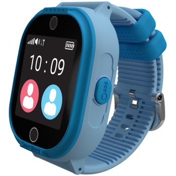 Ceas inteligent Smartwatch MyKi 4 Lite, Display IPS 1.3inch, Wi-Fi, Bluetooth, 3G, Camera, rezistent la apa, dedicat pentru copii (Albastru)