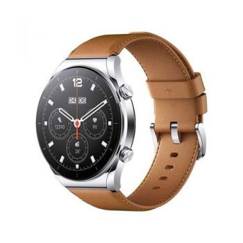 Ceas inteligent Smartwatch Xiaomi Watch S1 GL, GPS, Waterproof 5 ATM (Argintiu)