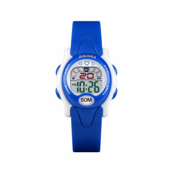 Ceas de copii sport SKMEI 1478 waterproof 5ATM cu alarma cronometru data si iluminare ecra albastru Ceas de copii sport SKMEI 1478 waterproof 5ATM cu alarma cronometru data si iluminare ecra albastru