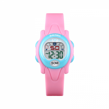 Ceas de copii sport SKMEI 1478 waterproof 5ATM cu alarma cronometru data si iluminare ecra roz Ceas de copii sport SKMEI 1478 waterproof 5ATM cu alarma cronometru data si iluminare ecra roz