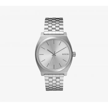 Nixon Time Teller All Silver de firma original