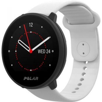 Ceas inteligent Smartwatch Polar UNITE, marime S-L, curea silicon, display IPS TFT, Bluetooth (Alb)