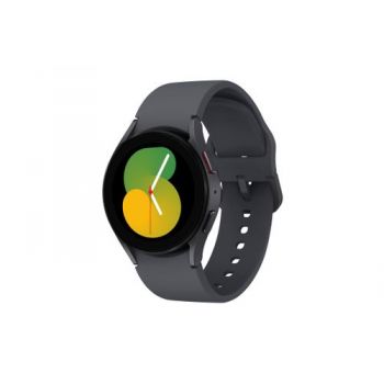 Ceas inteligent Smartwatch Samsung Galaxy Watch 5 SM-R905 4G LTE, Procesor Exynos W920, ecran 1.2inch, 1.5GB RAM, 16GB Flash, Bluetooth 5.2, Carcasa Aluminiu, 40mm, Bratara silicon, Waterproof 5ATM (Negru) Ceas inteligent Smartwatch Samsung Galaxy Watch 5 SM-R905 4G LTE, Procesor Exynos W920, ecran 1.2inch, 1.5GB RAM, 16GB Flash, Bluetooth 5.2, Carcasa Aluminiu, 40mm, Bratara silicon, Waterproof 5ATM (Negru)