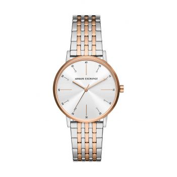 Armani Exchange ceas femei, culoarea argintiu