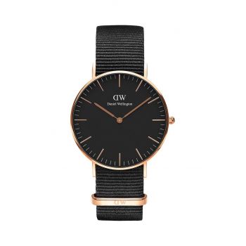 Daniel Wellington ceas Classic 36 Cornwall culoarea roz