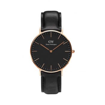 Daniel Wellington ceas Classic 36 Sheffield culoarea roz