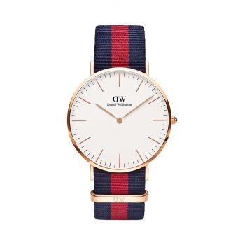 Daniel Wellington ceas Classic 40 Oxford barbati, culoarea roz de firma original