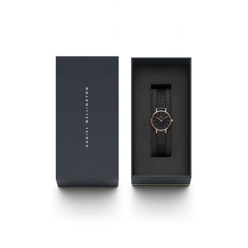 Daniel Wellington ceas Petite 24 Pressed Ashfield femei, culoarea roz