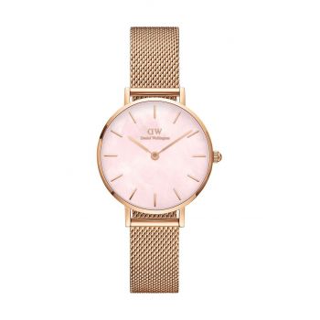 Daniel Wellington ceas Petite 28 femei, culoarea roz de firma original