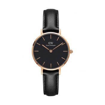 Daniel Wellington ceas Petite 28 Sheffield femei, culoarea roz ieftin