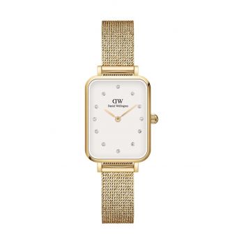 Daniel Wellington ceas Quadro 20x26 femei, culoarea auriu