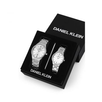 Set ceasuri pentru dama si barbati, Daniel Klein Pair, DK.1.13317.1