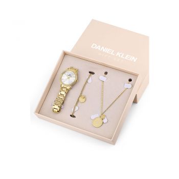 Ceas Set pentru dama, Daniel Klein Gift Set, DK.1.13284.4