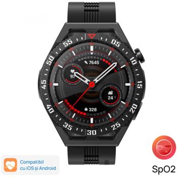 Ceas Smartwatch Huawei WATCH GT 3 SE, Black Ceas Smartwatch Huawei WATCH GT 3 SE, Black