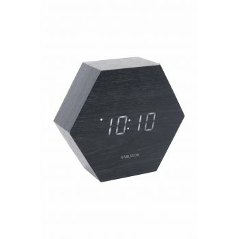 Karlsson ceas cu alarmă LED Hexagon de firma original