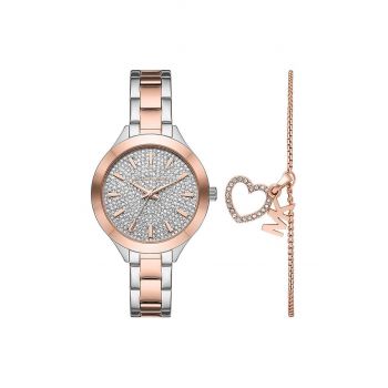 Michael Kors ceas MK1045 femei, culoarea argintiu