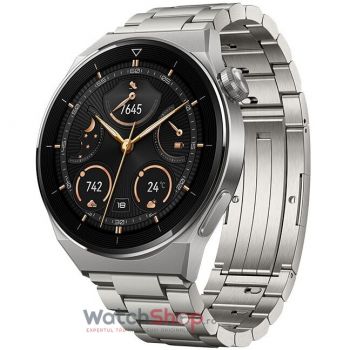 Ceas SmartWatch HUAWEI GT 3 Pro 55028834 Titanium