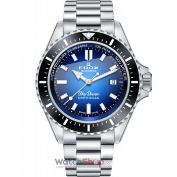 Ceas Edox Skydiver Neptunian 80120-3NM-BUIDN Automatic