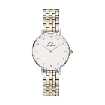 Daniel Wellington ceas Petite Lumine 28 5-Link femei, culoarea auriu