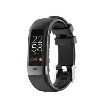 Bratara fitness CANYON SB-75, Android/iOS, Bluetooth, Rezistenta la apa IP67 (Negru)