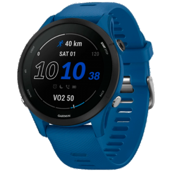Ceas activity outdoor tracker Garmin Forerunner 255, Bluetooth, GPS (Albastru)