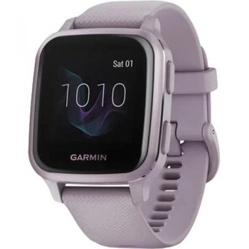 Ceas activity outdoor tracker Garmin Venu SQ, Bluetooth, Rezistenta la apa 5 ATM, GPS (Violet)