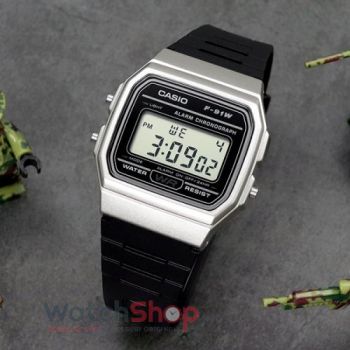 Ceas Casio Vintage F-91WM-7A ieftin