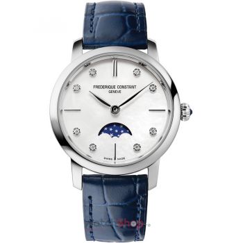 Ceas Frederique Constant Slimline FC-206MPWD1S6 Moonphase