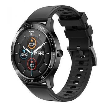 Ceas inteligent Smartwatch Allview OnRun Z, ecran 1.3inch IPS, Bluetooth V5.1, Android/IOS, IP67 (Negru)