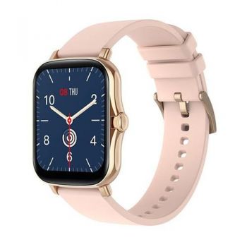 Ceas inteligent Smartwatch Allview StyFit M, ecran 1.7inch LCD, Bluetooth V5.1, Android/IOS, IP67 (Auriu)