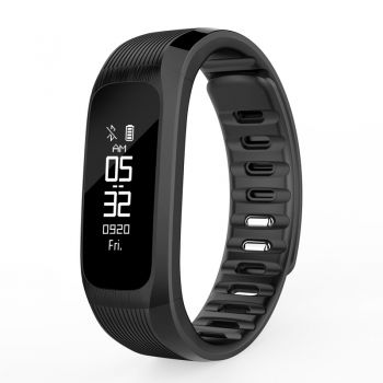 Bratara fitness monitor ritm cardiac, bluetooth si display OLED ieftin