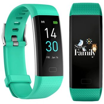 Bratara fitness Savefamily Kids Band, Green