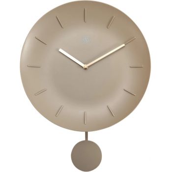 Ceas de perete NeXtime Bowl 30cm crem