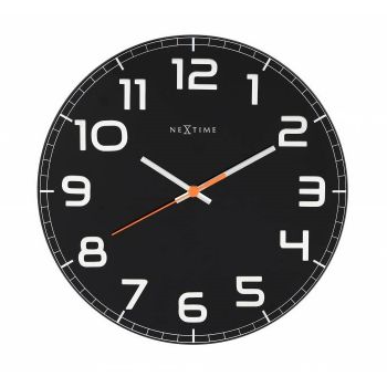 Ceas de perete NeXtime Classy Round 30cm negru-alb