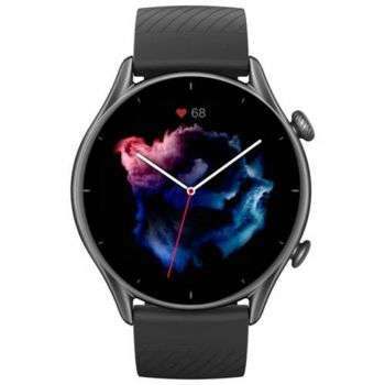 Ceas Smartwatch Amazfit GTR 3, Negru Thunder Ceas Smartwatch Amazfit GTR 3, Negru Thunder