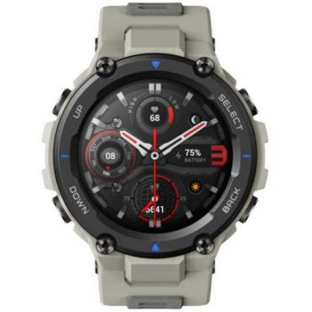 Ceas Smartwatch Amazfit T-Rex Pro, Gri Desert