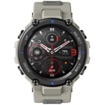 Ceas Smartwatch Amazfit T-Rex Pro, Gri Desert Ceas Smartwatch Amazfit T-Rex Pro, Gri Desert