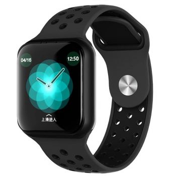 Ceas Smartwatch F8 Pro, Design modern, Negru