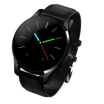 Ceas Smartwatch K88H, Touchscreen, Bluetooth, Negru
