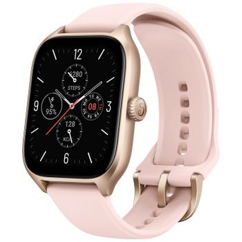 Ceas Smartwatch Xiaomi Amazfit GTS 4, Roz Rosebud Ceas Smartwatch Xiaomi Amazfit GTS 4, Roz Rosebud