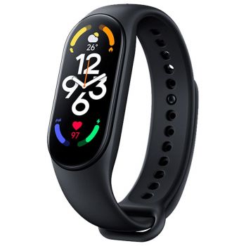 Resigilat - Bratara Fitness Xiaomi Mi Band 7, 1,62 inch, Bluetooth 5.2, Negru