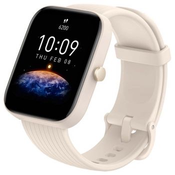 Resigilat - Ceas smartwatch Amazfit Bip 3 Pro, Cream